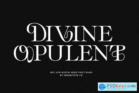 Divine Opulent - Display Serif