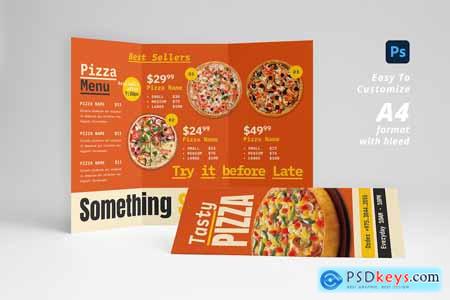 Pizza Shop Trifold Brochure
