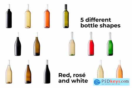 Wine Bottle Set