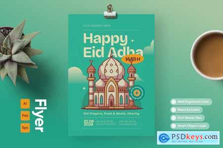 Happy Eid Adha - Flyer