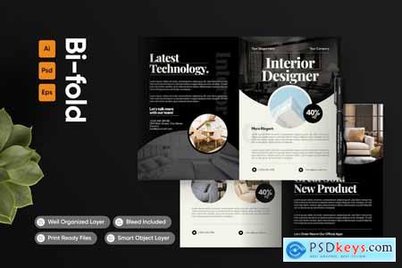Interior Designer - Bifold Brochure