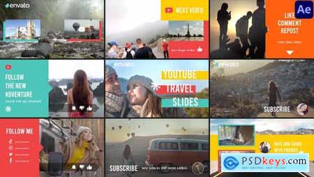 Social Media Travel Scenes for After Effects 52076379