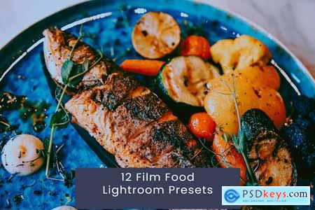 12 Film Food Lightroom Presets