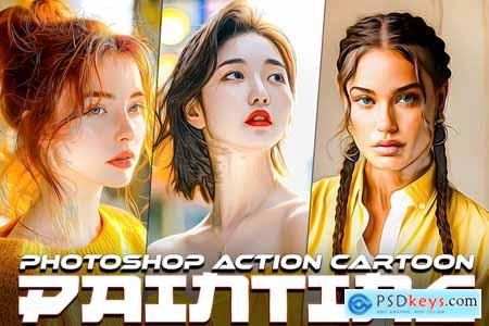 Painting Photoshop Action