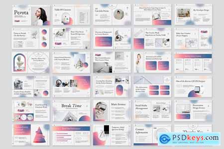 Creative Resume Portfolio Powerpoint