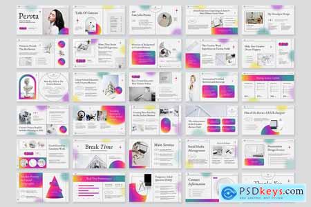 Creative Resume Portfolio Powerpoint