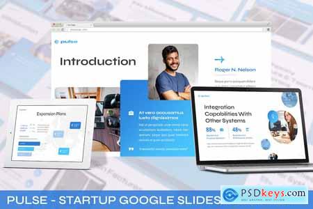 Pulse - Startup Google Slides Template