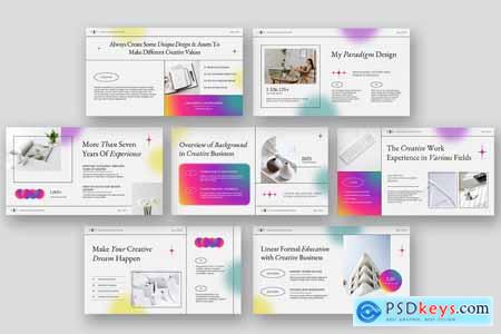 Creative Resume Portfolio Powerpoint