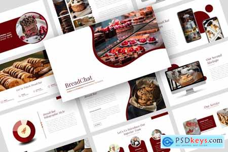 Business Bakery Presentation Template - BreadChat