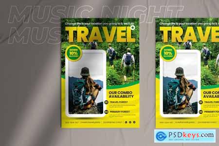 Forest Travel Flyer