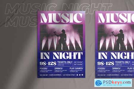 Night Music Poster 4G5UM42