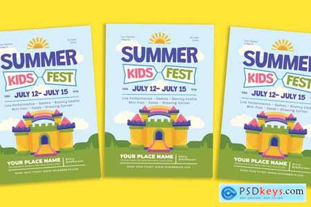 Summer Kids Festival Flyer