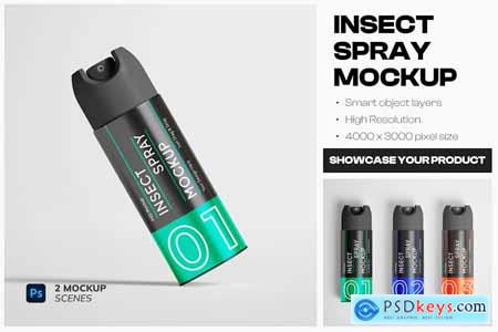 Insect Spray Mockup