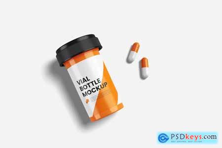 Pill Vial Mockup
