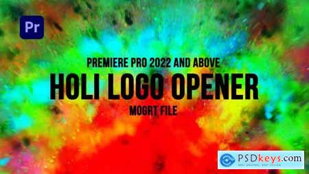 Holi Logo Opener MOGRT 52120534