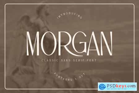 Morgan - Classic Sans Serif Font
