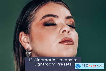 12 Cinematic Cavansite Lightroom Presets