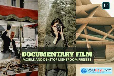 Documentary Film Lightroom Presets Dekstop Mobile