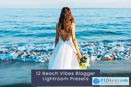 12 Beach Vibes Blogger Lightroom Presets