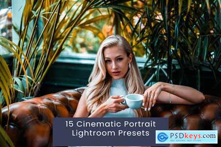 15 Cinematic Portrait Lightroom Presets