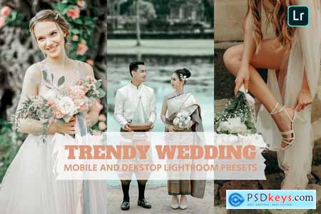 Trendy Wedding Lightroom Presets Dekstop Mobile