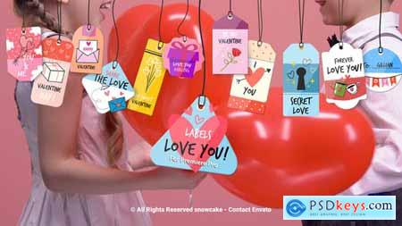 Labels Love You For Premiere Pro 52109098