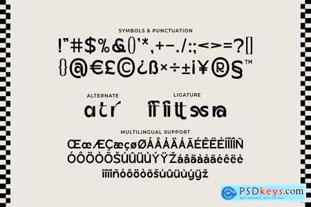 Retasse - Unique Display Typeface