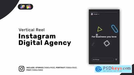 Instagram Digital Agency Vertical Reel for FCPX 52123714