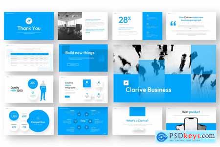Clarive - Business PowerPoint Template
