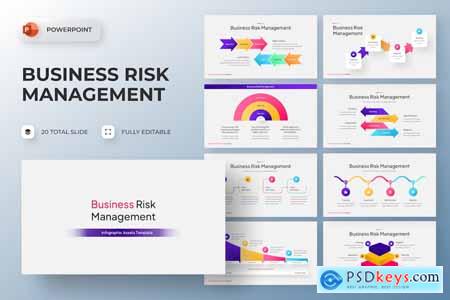Risk Management infographic PowerPoint