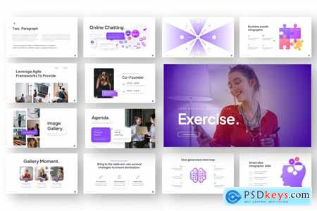 Exercise - Business PowerPoint Template