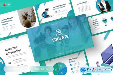 Educate - Education PowerPoint Template