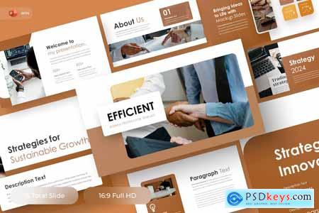 Efficient - Business PowerPoint Template
