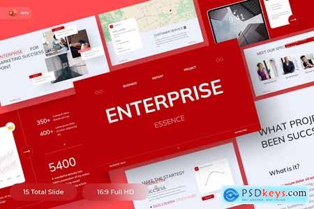Enterprise Essence - Marketing PowerPoint Template