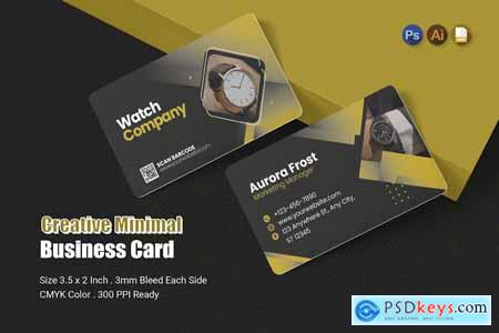Creative Minimal - Business Card