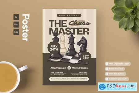 The Chess Master - Poster