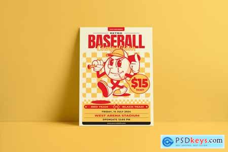 Baseball Competition Poster