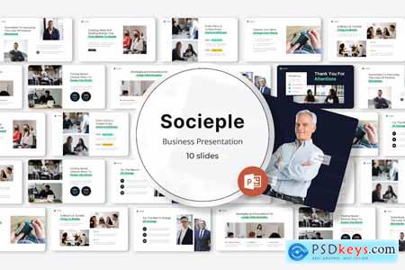 Socieple - Business Powerpoint Presentation