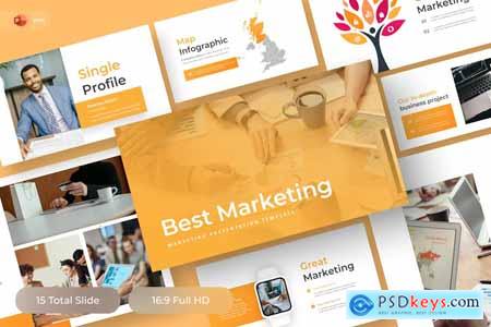 Best Marketing - Marketing PowerPoint Template