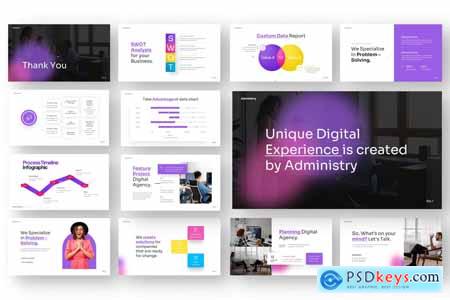 Administry - Business PowerPoint Template