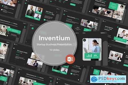 Inventium - Startup Business Powerpoint
