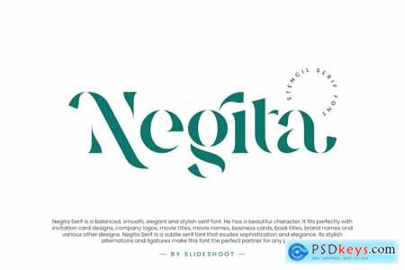 Negita Serif Font