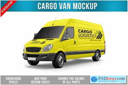 Cargo Van Mockup EDMZ3Z8