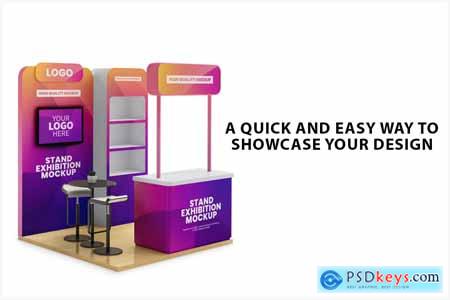 Stand Exhibition Mockup