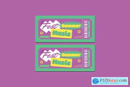 Summer Music Festival Ticket