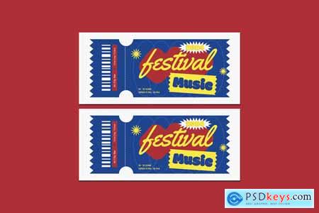 Festival Music Ticket