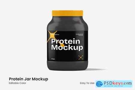 Protein Jar Mockup TS3944U
