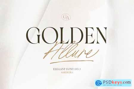 Golden Allure - Elegant Font Duo