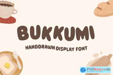 Bukkumi - Handdrawn Display Font