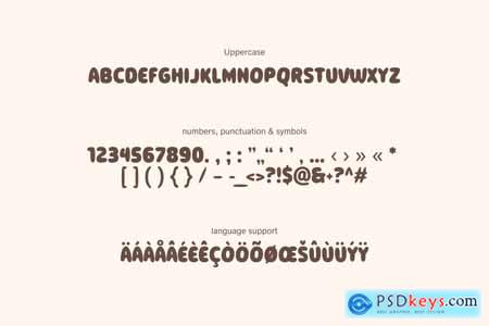 Bukkumi - Handdrawn Display Font